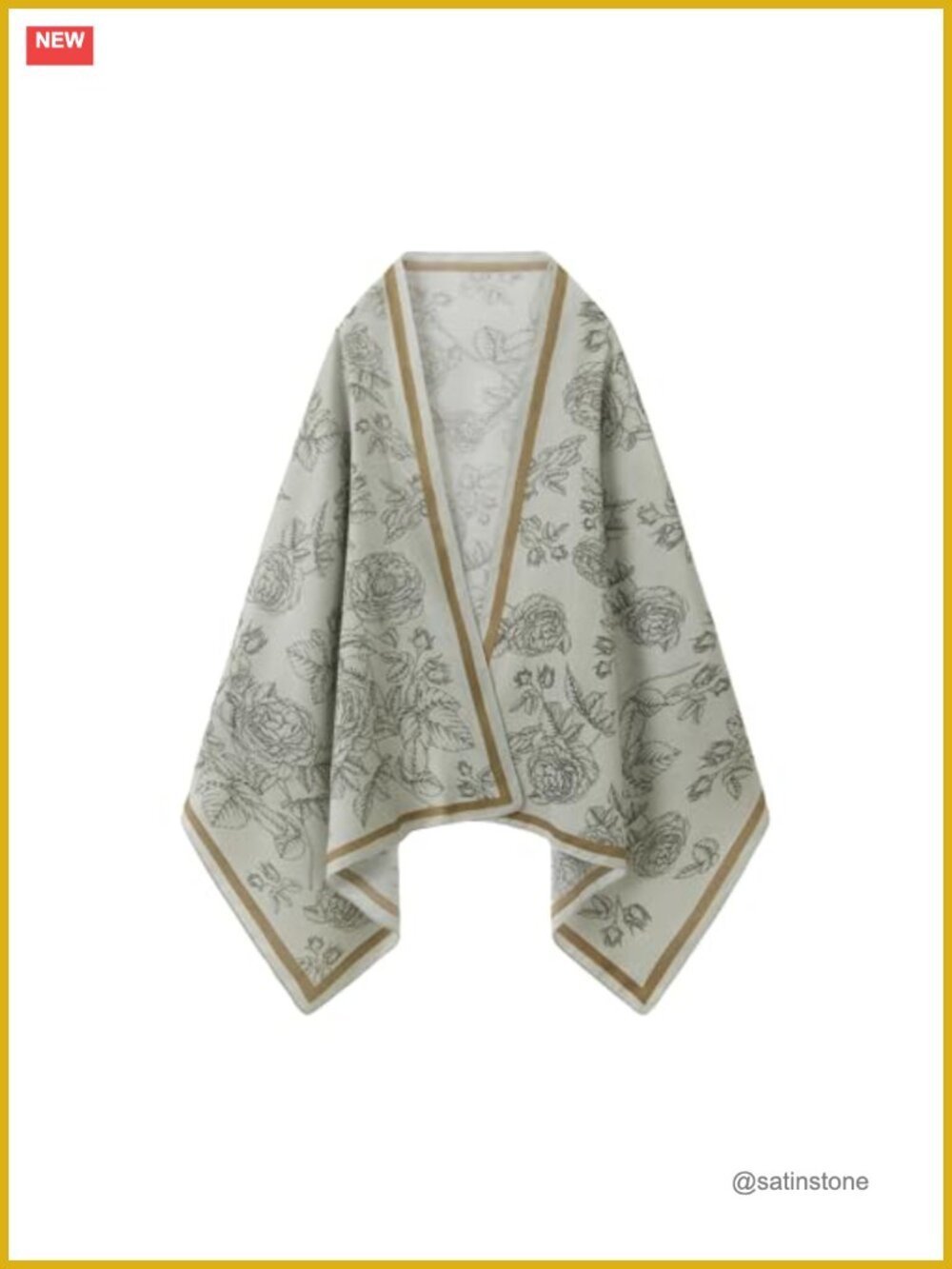 Luxurious Oversized Pashmina Shawl Wrap Winter Scarf Polyester Gift